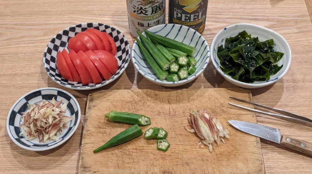 具材の準備