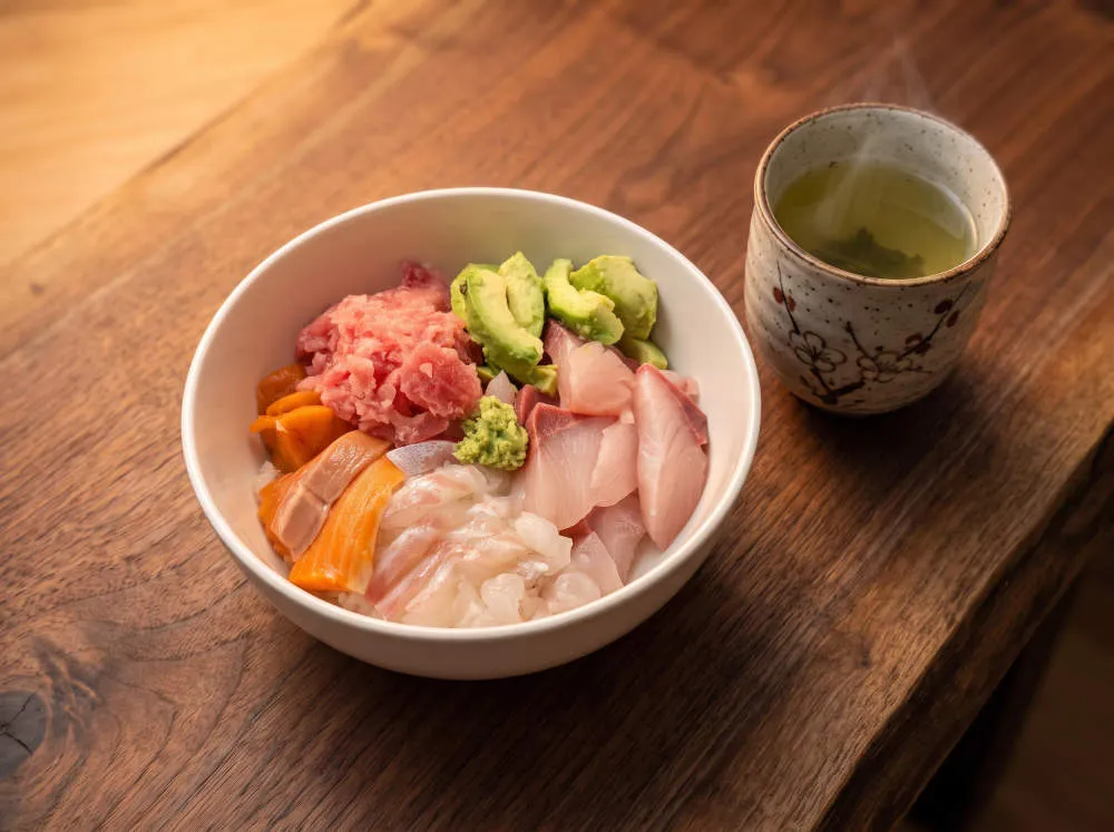 極上アボカド海鮮丼 完成