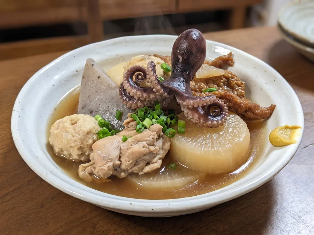 おふくろの味 特製おでん 完成