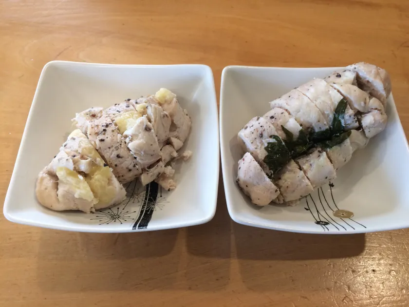 自家製鶏ハム 完成