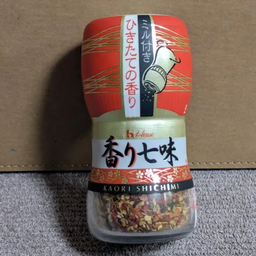 ハウス 高級ミル付和風スパイス 香り七味