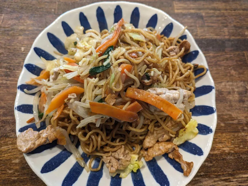 具だくさんスタミナ焼きそば